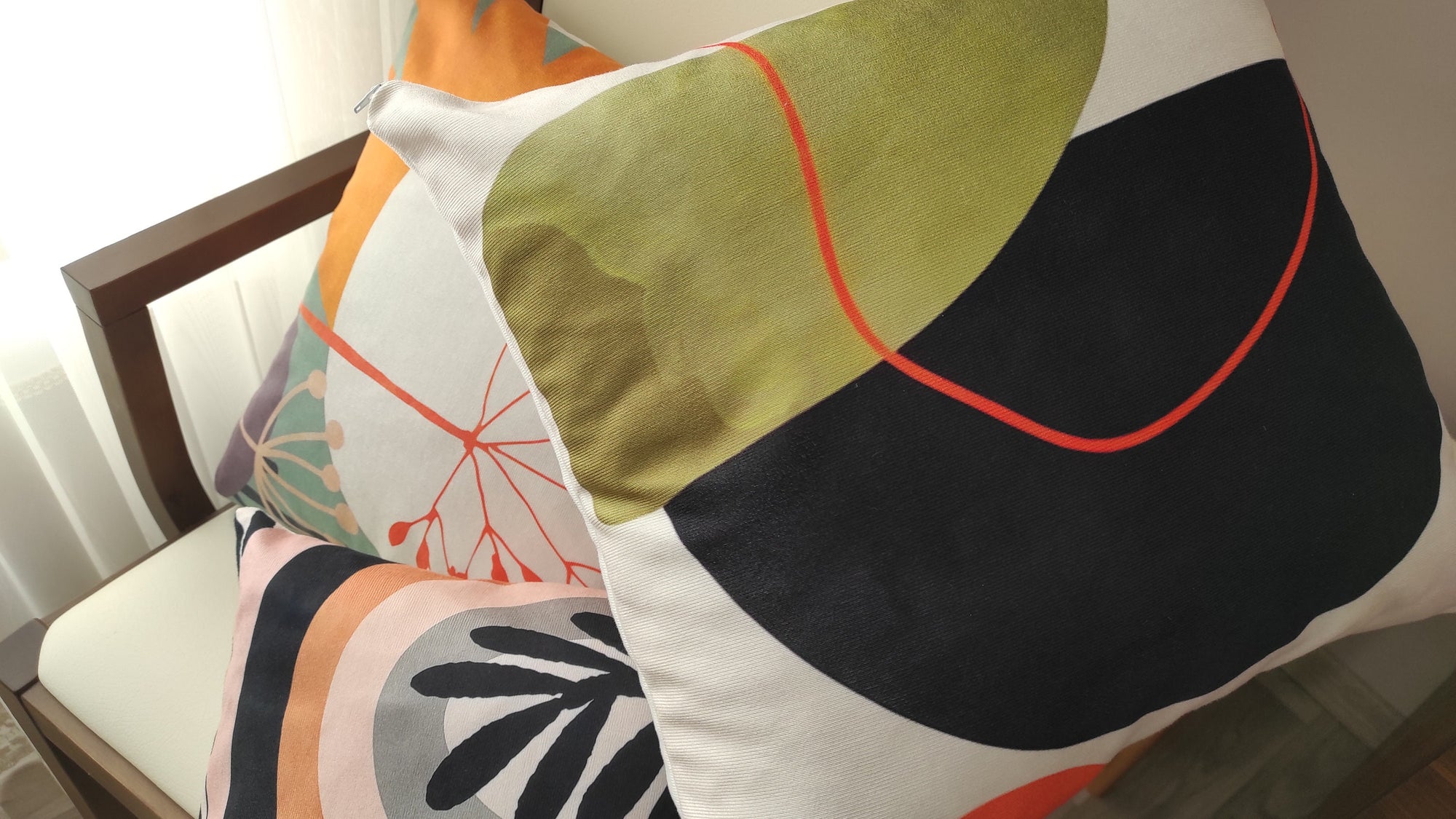 Abstract Pillow Cover, Boho Abstract Pillow Case, Abstract Art Pillows, Minimalist Cushion Cover, Decorative Pillow Covers