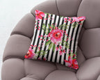 Christmas Berry Pillow Covers, Christmas Berry Flowers Cushion Cover, Modern Xmas Floral Pillow Cover, Holly Berry Pillow Cover