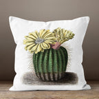 Succulent Flower Pillow Cover, Succulent Pillow, Cactus Pillow Covers, Floral Pillow Cover, Plant Pillow, Succulent Cushioncal
