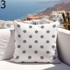 Nautical Outdoor Pillow Covers, Waterproof Ocean Cushion Cover, Outdoor Marine Waterproof Pillowcase, Coastal Water Resist Cushion Covers