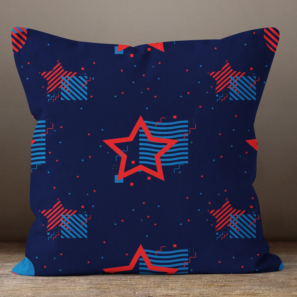 4th of July Pillow Cover, USA Flag Throw Pillowcase, Patriotic Pillow Covers, Independence Day Pillowcase, American Flag Throw Pillow Cover