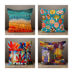 African Pillow Cover, Ethnic Home Decor, Authentic Home Decor, Digital Print Cushion Cover, African American Pillow