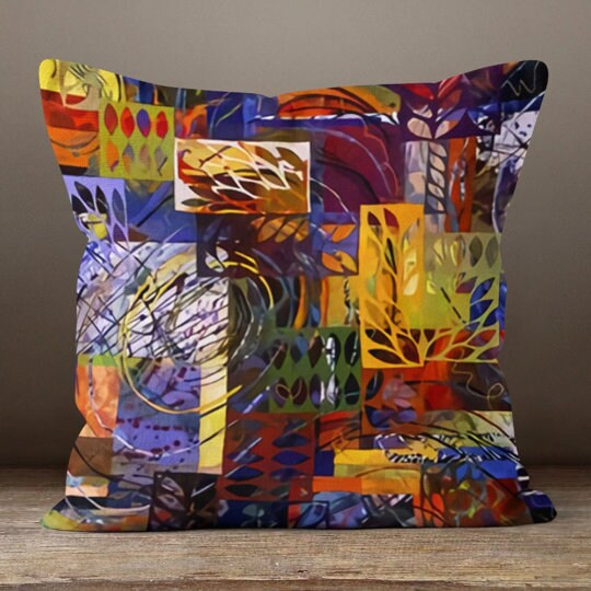 African Pillow Cover, Ethnic Home Decor, Authentic Home Decor, Digital Print Cushion Cover, African American Pillow