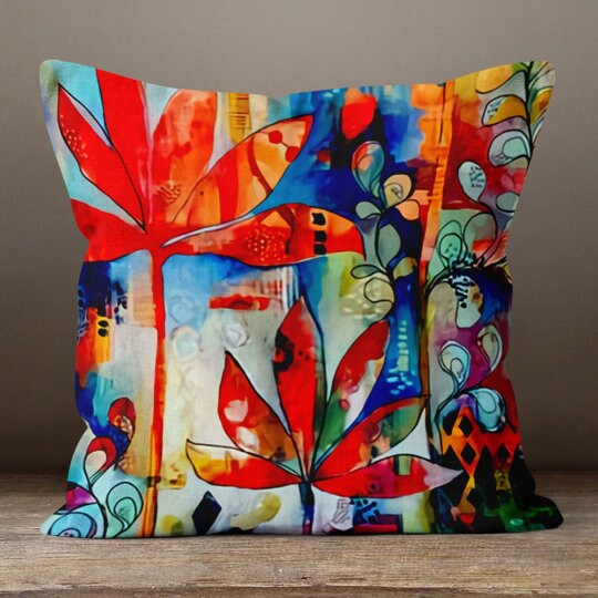 African Pillow Cover, Ethnic Home Decor, Authentic Home Decor, Digital Print Cushion Cover, African American Pillow