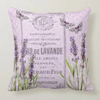 Floral Pillow Cover, Lavander Pillow Covers, Lilac Floral Pillow Case, Lilac Couch Pillow, Purple Throw Pillow, Flower Outdoor Pillow