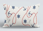 Marine Outdoor Waterproof Pillow Cover, Yacth Decor Waterproof Cushion Cover, Nautical Outdoor Pillow Covers, Beach Water-Resist Pillowcases