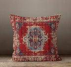 Rug Pillow Cover, Ethnic Pillow Cover, Boho Pillow, Southwestern Pillowcase, Decorative Pillow, Bohemian Pillow, Kilim Cushion Cover