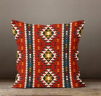 Rug Pillow Cover, Ethnic Pillow Cover, Boho Pillow, Southwestern Pillowcase, Decorative Pillow, Bohemian Pillow, Kilim Cushion Cover