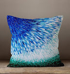 Nautical Pillow Case, Ocean Pillow Cover, Coastal Sea Life Home Decor, Nautical Yatch Decor Pillow Covers, Fish Cushion Cover