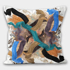 Modern Abstract Pillow Covers, Boho Abstract Style Pillow Case, Colorful Abstract Cushion Covers, Modern Art Pillow Case