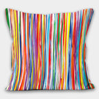 Modern Abstract Pillow Covers, Boho Abstract Style Pillow Case, Colorful Abstract Cushion Covers, Modern Art Pillow Case