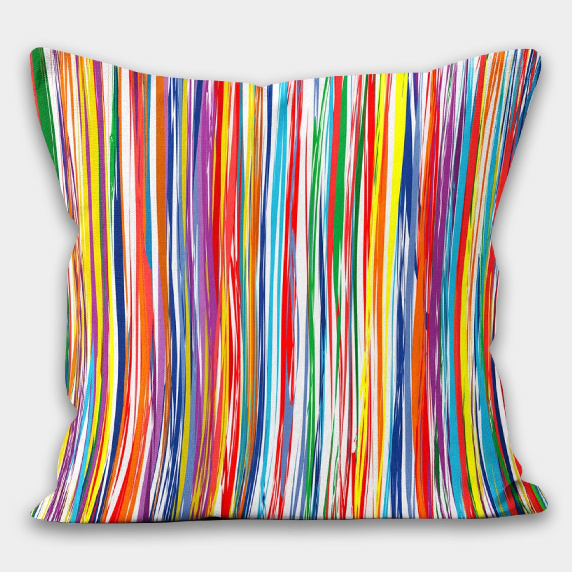 Modern Abstract Pillow Covers, Boho Abstract Style Pillow Case, Colorful Abstract Cushion Covers, Modern Art Pillow Case