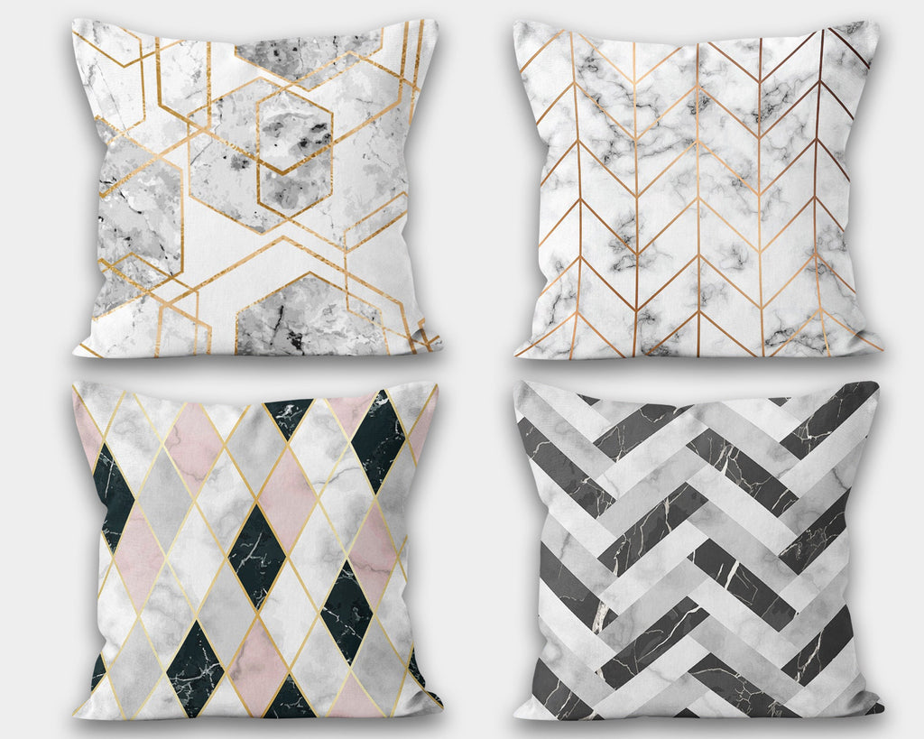 Marble Patterned Cushion Cover, Marble Pillow Case, Abstract Pillowcase, Marble Cushion Cover, Abstract Art Pillows, Decorative Pillow