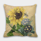 Sunflowers Pillow Covers, Yellow Sunflowers Pillow, Sunflowers Cushion, Yellow Pillow Covers 16x16 18x18 20x20 24x24, Floral Pillow