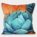 Succulent Flower Pillow Cover, Succulent Pillow, Cactus Pillow Case, Floral Pillow Cover, Plant Pillow, Succulent Cushioncal