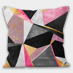 Geometric Abstract Pillow Case, Boho Abstract Pillow Case, Colourful Abstract Art Pillows, Geometric Cushion Cover, Decorative Pillow Covers