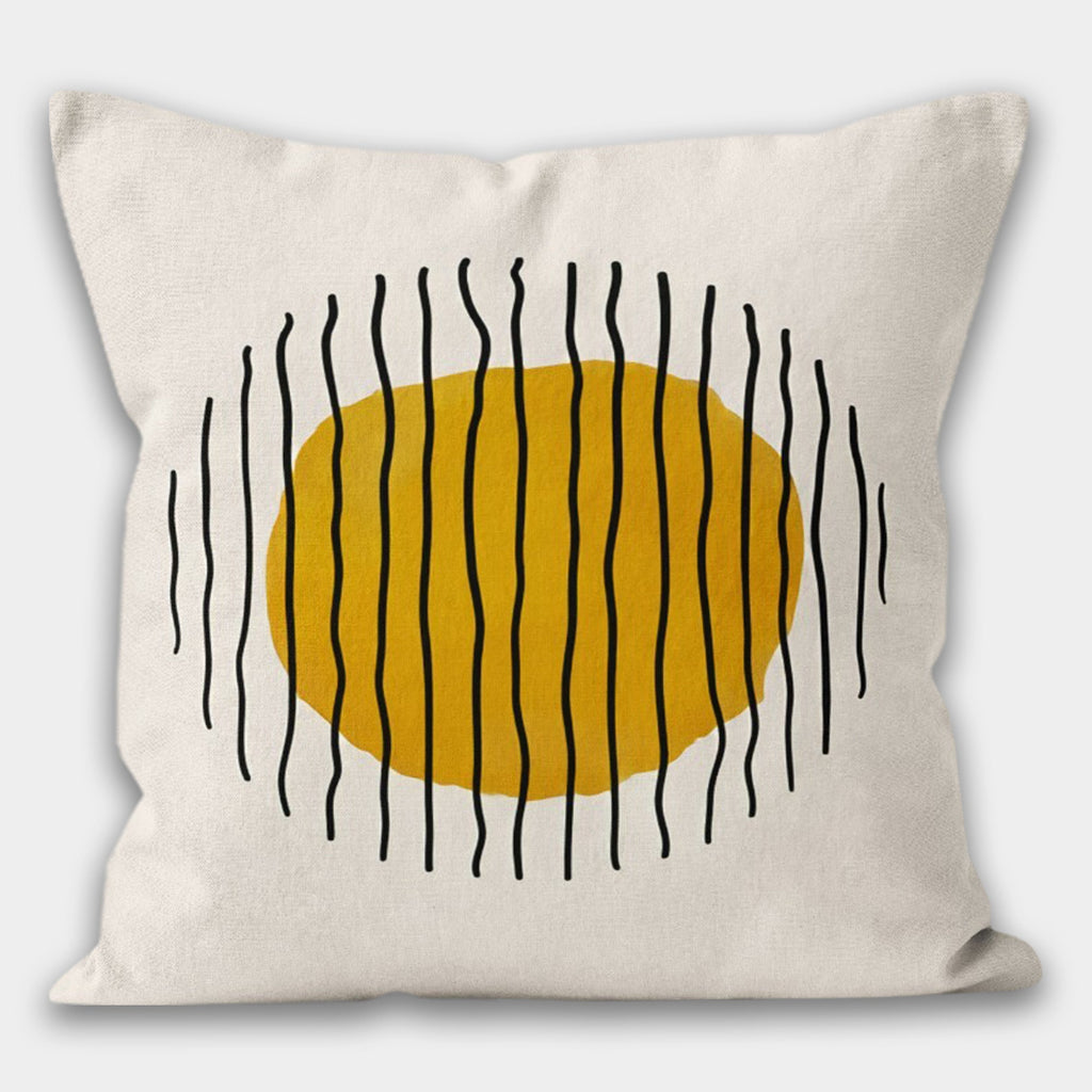 Mid Century Modern Pillow Cover, Retro Abstract Pillow Case, 70s Retro Cushion Cover, Abstract Decorative Pillow Covers