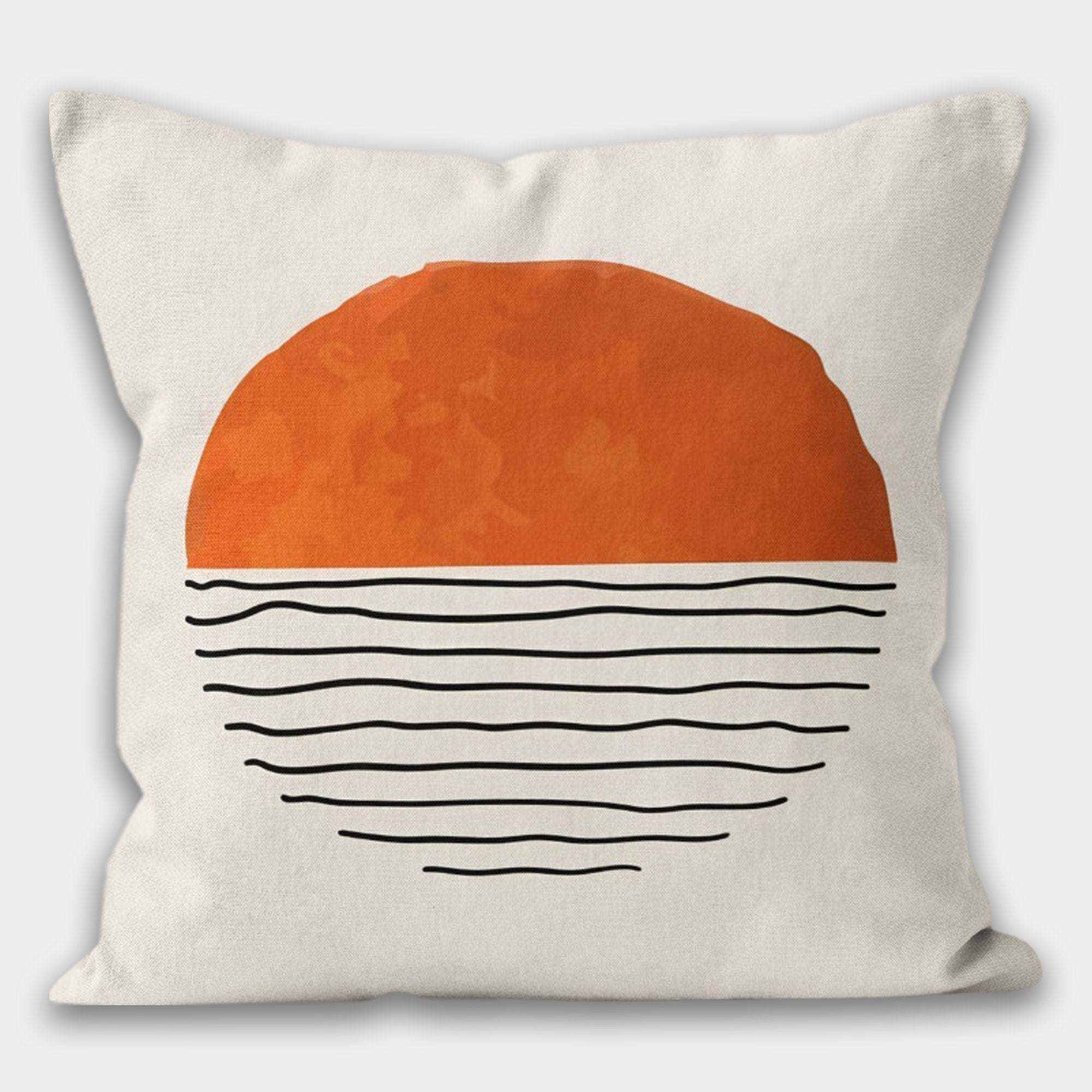 Mid Century Modern Pillow Cover, Retro Abstract Pillow Case, 70s Retro Cushion Cover, Abstract Decorative Pillow Covers