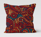 Boho Ethnic Pillow Covers, Bohemian Cushion Covers, Abstract Pillow Cover, Boho Abstract Pillow Case, Colorful Pillows, Ethnic Cushion Cover
