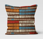 Boho Ethnic Pillow Covers, Bohemian Cushion Covers, Abstract Pillow Cover, Boho Abstract Pillow Case, Colorful Pillows, Ethnic Cushion Cover