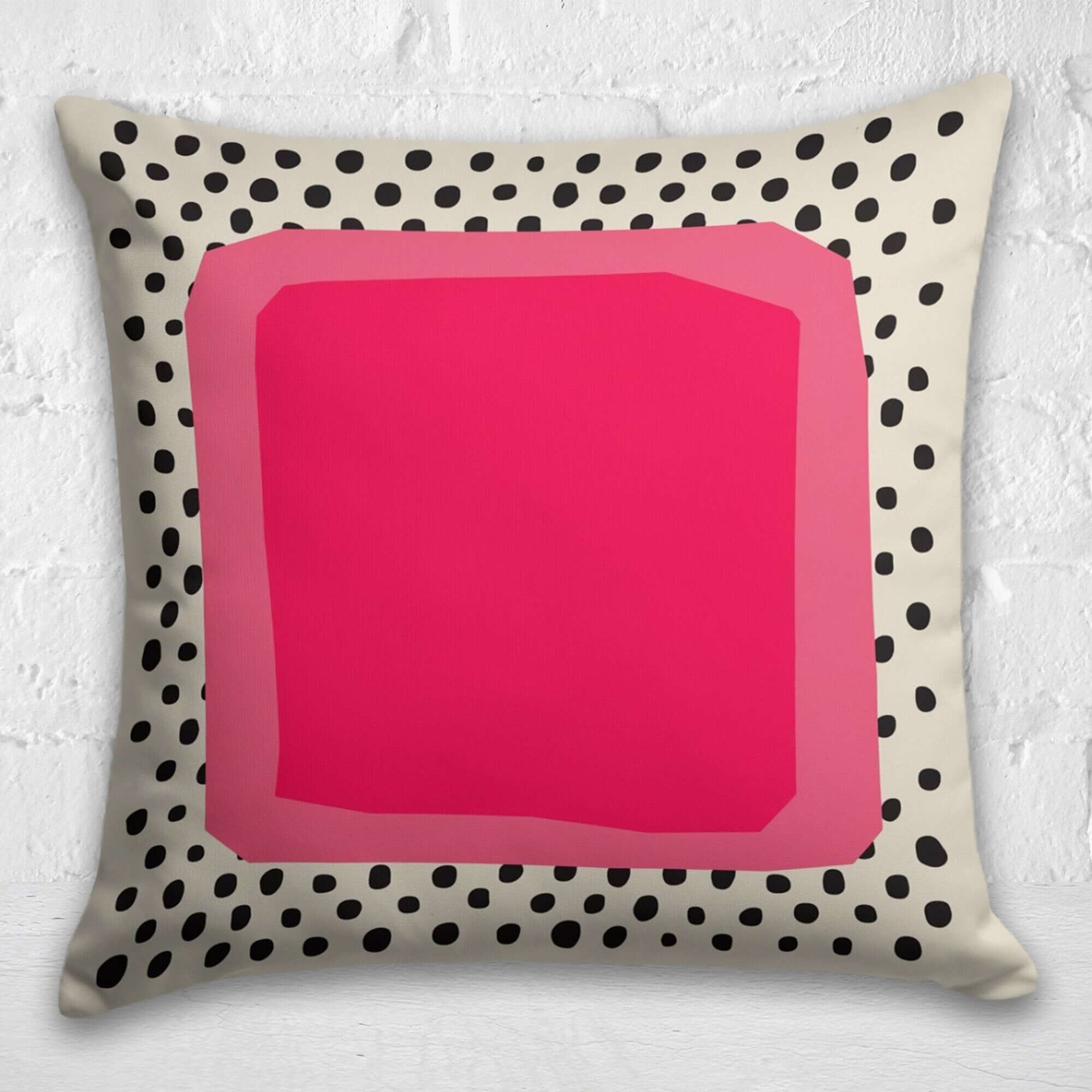 Retro Abstract Pillow Cover, Boho Abstract Pillow Case, Mid Century Retro Pillow Covers, Abstract Art Pillows, Minimalist Cushion Cover