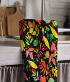Autumn Kitchen Hand Towel, Fall Leaves Tea Towels, Autumn Tea Towel, Autumn Kitchen Decor, Thanksgiving Kitchen Table Decor Tea Towel