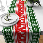 Christmas Table Runner, Christmas Cafe Table Runner, Xmas Table Runner, Christmas Party Table Decor, Christmas Gift