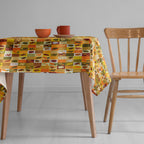 Fall Leaves Tablecloth, Thanksgiving Table Cloths, Autumn Table Covers, Seosonal Printed Table Linens, Autumn Harvest Party Table Decor
