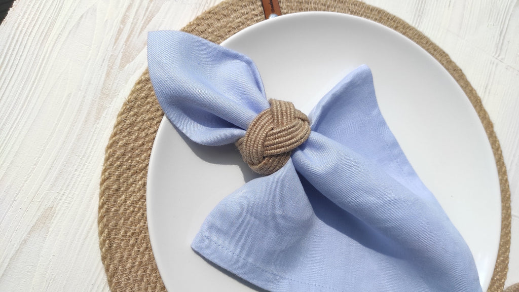 Jute Napkin Ring, Rustic Napkin Rings, Farmhouse Handmade Napkin Ring, Wedding Table Decor, Kitchen Table Decor, Farmhouse Table Decor