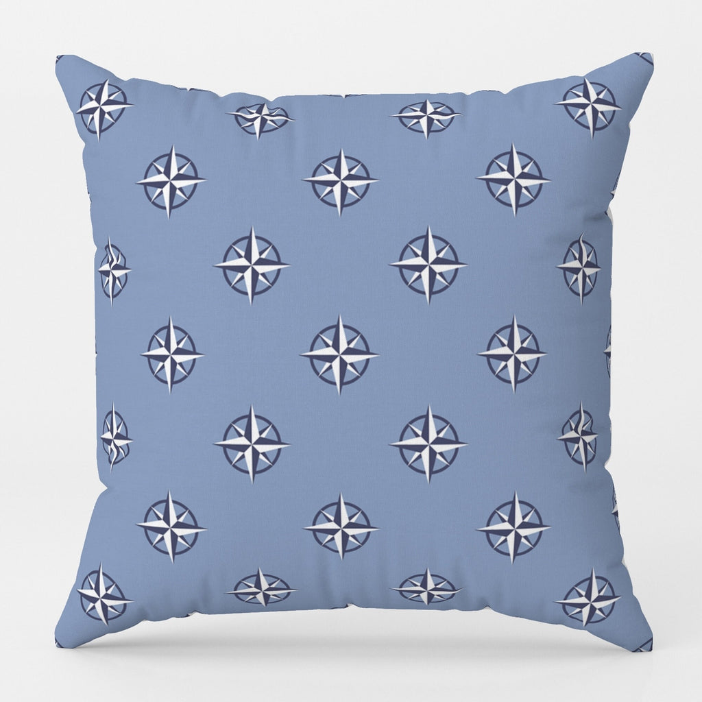 Nautical Pillow Covers, Sailor Anchor Cushion Cover, Beach House Pillow Case, Marine Cushion Cover, Yatch Anchor Throw Pillow Cover
