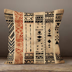 Mudcloth Ethnic Pillow Covers, Tribal Cushion Covers, Mudcloth African Tribal Pillow Cover, Ethnic Rug Pillow Cover, Authentic Pillowcase