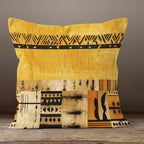 African Mudcloth Ethnic Pillowcase, African Ethnic Pillow Covers, Mudcloth Throw Pillow Cover, African Digital Print Cushion Cover
