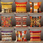 African Mudcloth Ethnic Pillowcase, African Ethnic Pillow Covers, Mudcloth Throw Pillow Cover, African Digital Print Cushion Cover