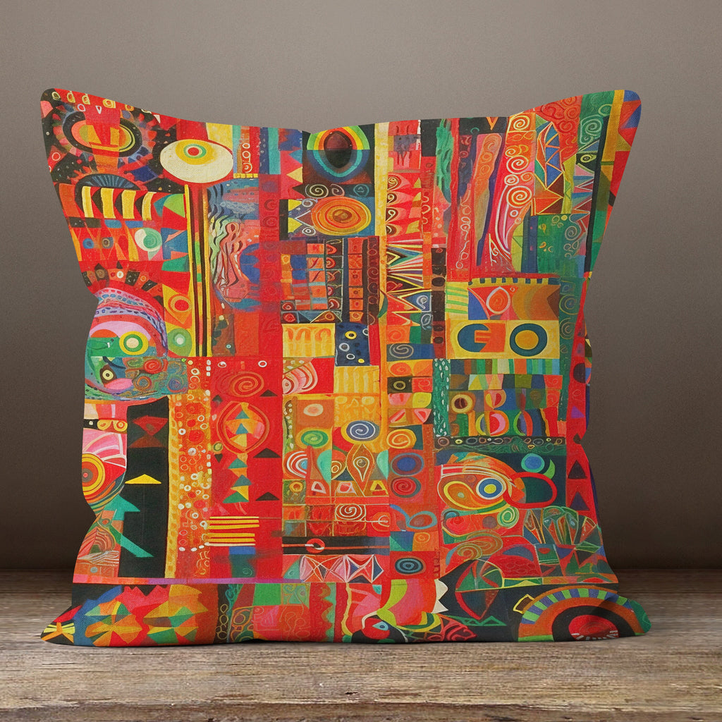 African Mudcloth Ethnic Pillowcase, African Ethnic Pillow Covers, Mudcloth Throw Pillow Cover, African Digital Print Cushion Cover