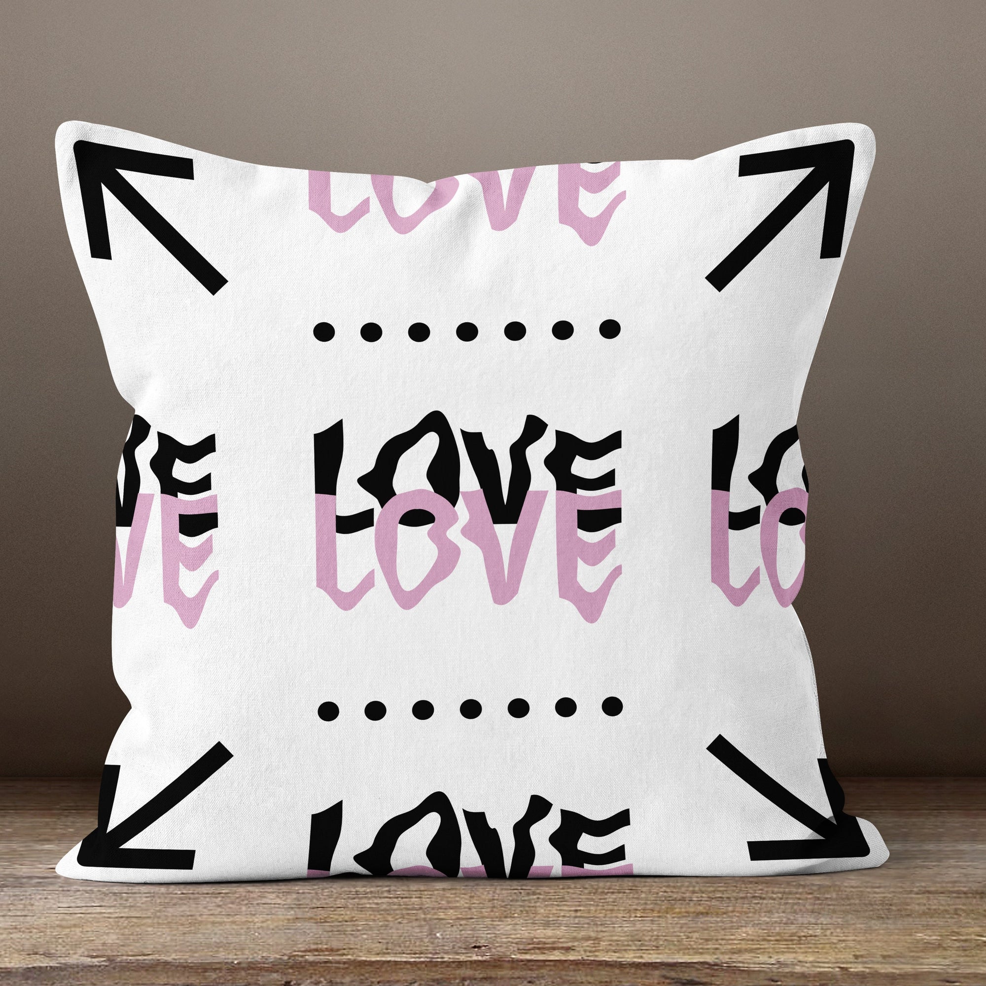 Modern Abstract Cushion Covers, Abstract Line Art Pillow Cover, Modern Geometric Abstract Pillow Covers, Pink and Black Abstract Pillowcase