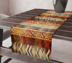 Ethnic Mudcloth Table Runner, Terracotta Southwestern Table Runner, African Mudcloth Tribal Table Runner, Ethnic African Table Runners