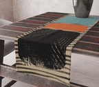 70s Table Runners, Mid Century Modern Abstract Table Runner, Retro Mcm Table Runner, Retro Abstract Table Runner, Retro Party Table Decor