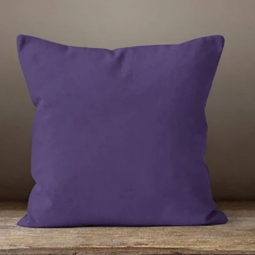 Purple Floral Pillow Cover, Purple Floral Pillow Case, Lilac Couch Pillow, Purple Throw Pillow Covers, Purple Dandelion Pillow Covers