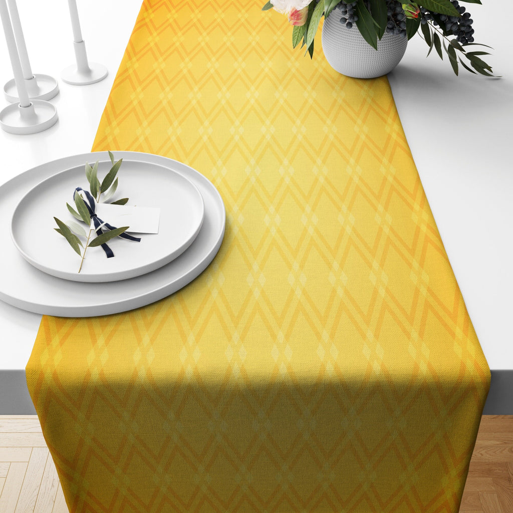 Lemon Floral Table Runner, Yellow Lemon Table Runner, Lemon Printed Table Runner, Farmhouse Lemon Table Runner, Yellow Floral Table Decor