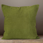 Abstract Leaves Pillow Covers, Botanical Pillow Cover, Exotic Green Orange Leaves Pillowcase, Tropical Abstract Cushion Cover