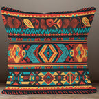 Southwest Throw Pillow Covers, Ethnic Digital Print Pillow Covers, Rug Ethnic Pillowcases, African Mudcloth Pillowcase, Western Pillowcase