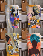 African Women Tea Towels, African Dish Towel, Woman Painting Abstract Hand Towel, African Arts Kitchen Towels, Digital Print Modern Towel