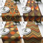 Retro Vintage Style Table Runners, Mid Century Table Runner, 60s 70s Retro Coffee Table Runners, MCM Table Runners, 50s Retro Table Runners