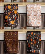 Autumn Leaves Tea Towels, Thanksgiving Dish Towel, Fall Kitchen Towels, Harvest Tea Towels, Fall Hand Towel