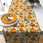 Thanksgiving Tablecloth, Fall Table Decor, Thanksgiving Table Runner, Fall Table Runner, Thanksgiving Table Runner Gift, Autumn Table Runner