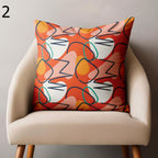 Modern Face Line Abstract Pillowcase, Picasso Style Throw Pillow Cover, Face Line Art Cushion Cover, Abstract Face Line Print Pillowcase