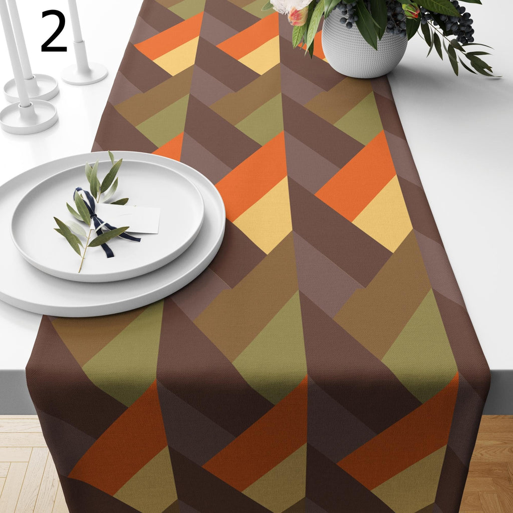 Retro Vintage Style Table Runners, Mid Century Table Runner, 60s 70s Retro Coffee Table Runners, MCM Table Runners, 50s Retro Table Runners