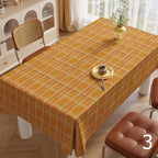 Thanksgiving Plaid Tablecloths, Fall Buffalo Plaid Table Linens, Fall Gingham Table Covers, Autumn Checkered Party Table Decor