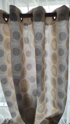 African Vintage Grommet Curtain, African Print Drapes, Ethnic Curtains, African Leopard Curtains, African Animals Blackout Curtain