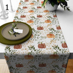 Thanksgiving Tablecloth, Fall Table Decor, Thanksgiving Table Runner, Fall Table Runner, Thanksgiving Table Runner Gift, Autumn Table Runner